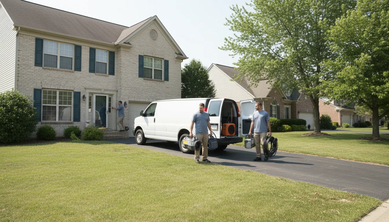 Emergency Water Extraction in South Point, Ohio